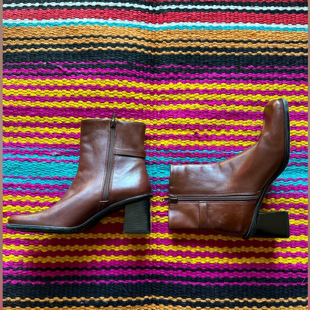 Nine West Square Toed Boots / Booties